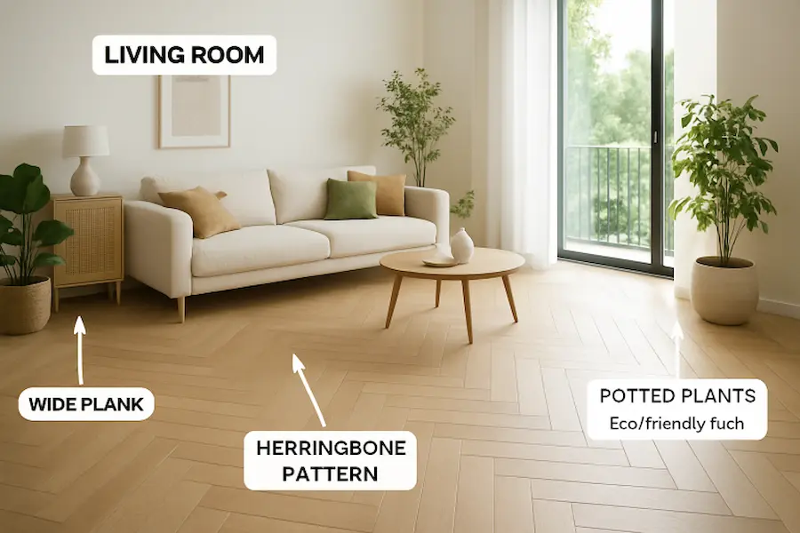 Trends in Modern Hardwood Flooring Trends in Modern Hardwood Flooring