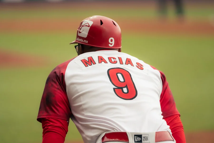 Stitching and numbers on sports baseball jersey
